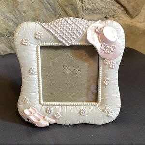 Special Moments Picture Frame 3D Style Fashion Theme "K's Collection" 4” Square